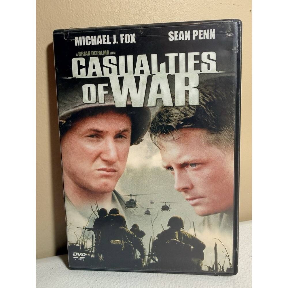 Casualties Of War Widescreen DVD Michael J. Fox and Sean Penn Deleted Scenes